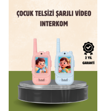 Görüntülü Walkie Talkie Çocuklar İçin Video İnterkomlu Oyuncak