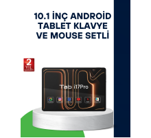 10.1 İnç Android Tablet Klavye ve Mouse Setli 5G Destekli