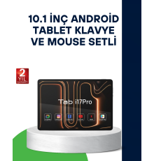 10.1 İnç Android Tablet Klavye ve Mouse Setli 5G Destekli