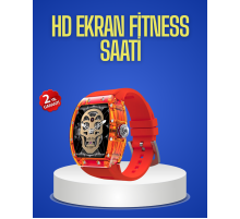 Şeffaf Tasarımlı Akıllı Saat Dokunmatik Ekranlı