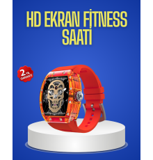 Şeffaf Tasarımlı Akıllı Saat Dokunmatik Ekranlı