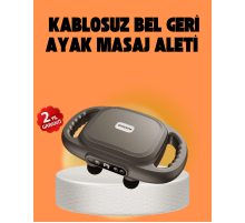 Şarjlı 6 Başlıklı Masaj Tabancası 2000 mAh Sessiz Güçlü Motor