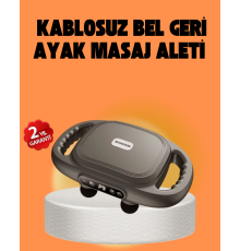 Şarjlı 6 Başlıklı Masaj Tabancası 2000 mAh Sessiz Güçlü Motor