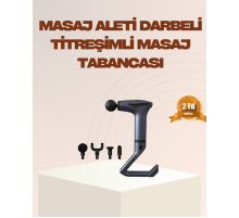 Şarjlı Taşınabilir 3in1 Titreşimli Masaj Aleti Esneme Bantlı