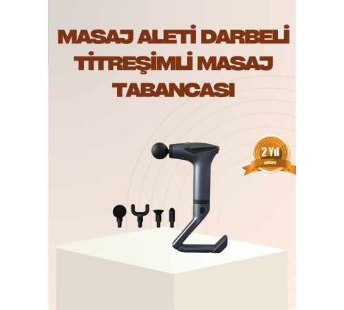 Şarjlı Taşınabilir 3in1 Titreşimli Masaj Aleti Esneme Bantlı