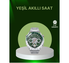 Amoled Ekran Akıllı Saat Harita Gösterimli Bluetooth Aramalı 3 Kayışlı