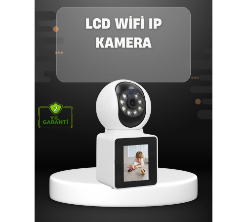 2K Çözünürlüklü İç Mekan Güvenlik Kamerası Çift Yönlü Görüş ve Sesli Arama