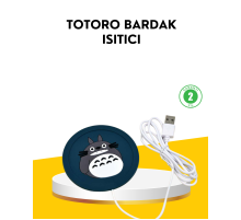 USB Isıtıcı Bardak Altlığı Totoro Desenli 45°–60° Sıcaklık Koruma