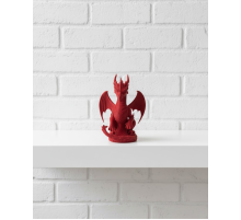Kırmızı Ejderha Biblo 12 cm