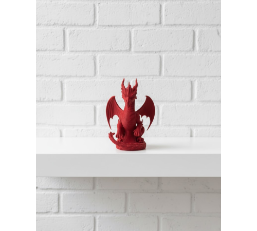 Kırmızı Ejderha Biblo 12 cm