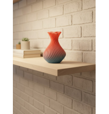 Romantik Kalp Figürlü Süslük Vazo Modern Tasarım 15 cm