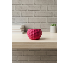 Mini Mor Dekoratif Saksı 5 cm Modern Masaüstü Bitki Saksısı