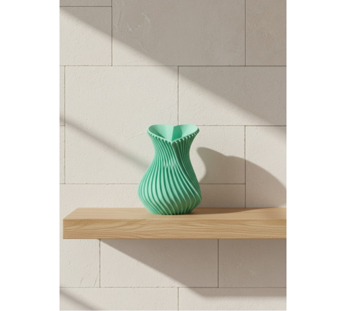 KALPLİ VAZO TURKUAZ