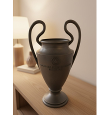 Füme Kupa 25cm UEFA Model Dekoratif Ödül Biblosu