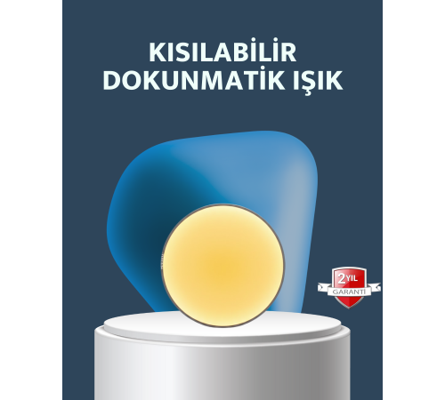 Hareket Sensörlü USB Şarjlı LED Gece Lambası Enerji Tasarruflu