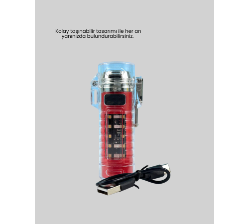 Çok Fonksiyonlu Elektrikli Çakmak El Feneri Özellikli