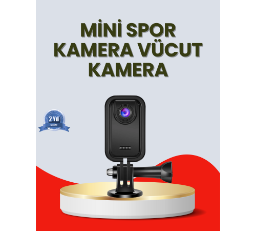 Günlük Kullanıma Uygun Mini Video Kamera Vlog Çekimleri İçin