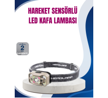 Hareket Sensörlü LED Far 45 Derece Ayarlı Şarj Edilebilir