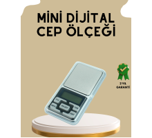 Kapaklı Dijital Cep Terazisi Hassasiyet 300 Gr