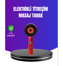 Kırmızı Işık Terapi Özellikli Saç Derisi Masaj Tarak Anti Dökülme