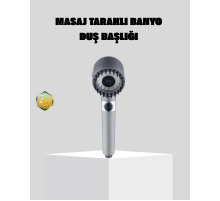 Yüksek Basınçlı Masajlı Duş Başlığı Su Tasarruflu