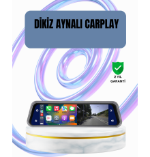 Ön Arka Kameralı Dokunmatik Dikiz Aynası 170° Geniş Açı