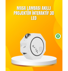 Uzaktan Kumandalı Zamanlayıcılı Galaksi Yıldız Projektörü