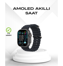 AMOLED Akıllı Saat Bluetooth Arama Su Geçirmez