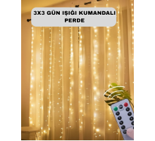 Uzaktan Kumandalı Perde Tipi Günışığı Peri Led Işık Dekorasyon