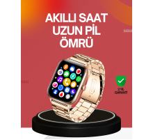 41 mm Kavisli Kasa Akıllı Saat IOS ve Android Uyumlu