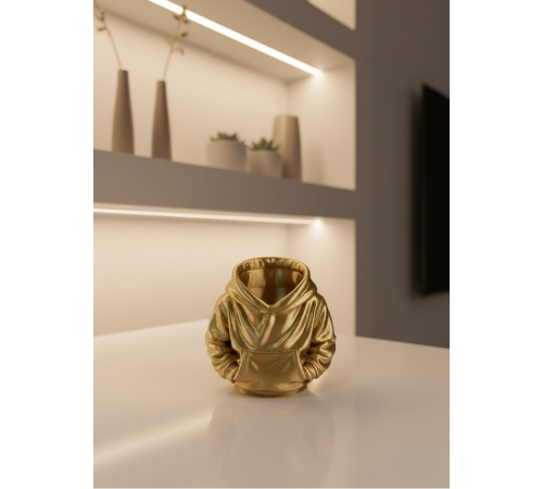 Dekoratif Gold Hoodie Kalemlik 10x10 cm