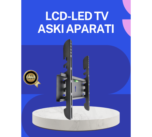 32” LED TV Askı Aparatı Güçlü Taşıma Kapasitesi 2 Yıl Garantili