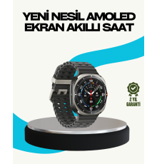 Kablosuz Şarjlı Akıllı Saat Tüm Telefonlarla Uyumlu Çok Fonksiyonlu