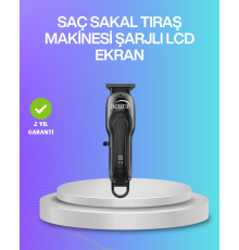 Saç Sakal ve Vücut İçin Çok Amaçlı Kablosuz Tıraş Makinesi