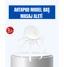 Kablosuz Kafa ve Boyun Masaj Aleti Akıllı Kapanmalı Derin Rahatlama