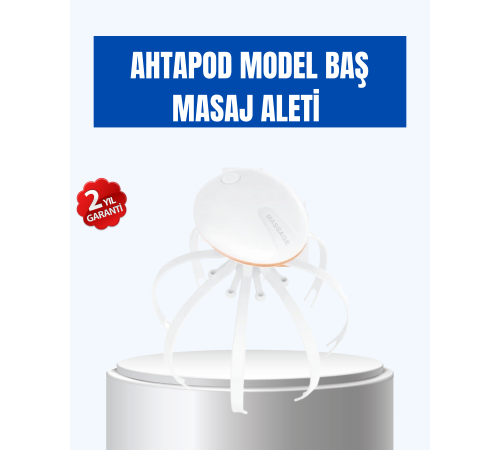 Kablosuz Kafa ve Boyun Masaj Aleti Akıllı Kapanmalı Derin Rahatlama