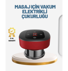 Akıllı Vakumlu Kupa Masaj Cihazı Ağrı Giderici ve Rahatlatıcı Terapi