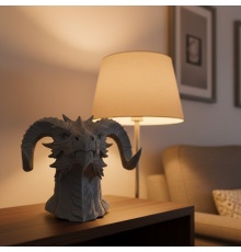 Asılabilir / Masaüstü Ejderha Modeli 3D Dekoratif Heykel 22x17 cm