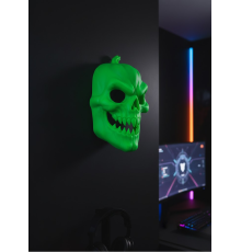 Yeşil Korku Temalı Maske Cadılar Bayramı Dekor