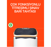 Vücut Şekillendirmeye Yardımcı Titreşimli Spor Platformu