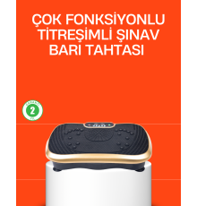 Vücut Şekillendirmeye Yardımcı Titreşimli Spor Platformu