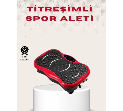 Vücut Sıkılaştırmaya Yardımcı Titreşimli Fitness Platformu