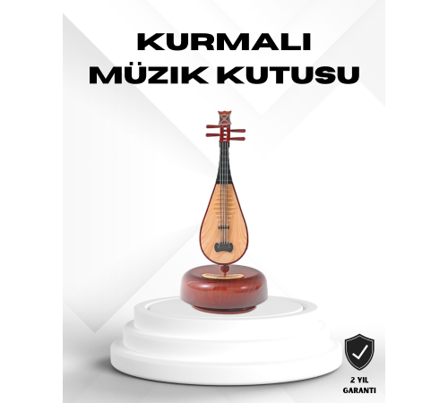 Figürlü Müzik Kutusu Zarif Melodili Dekoratif Model
