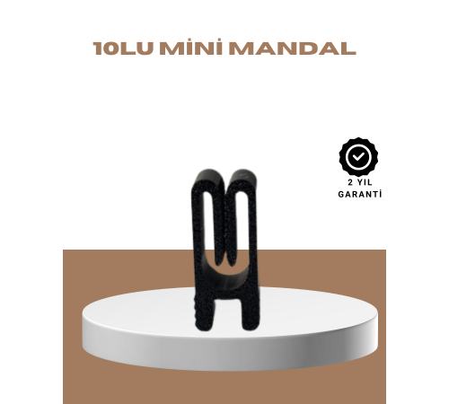 Gıda Saklama Mandalı Tazelik Koruyucu 10’lu Set