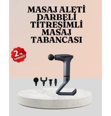 AKTÜEL 3in1 Taşınabilir Şarjlı Titreşimli Masaj Cihazı Çok Fonksiyonlu