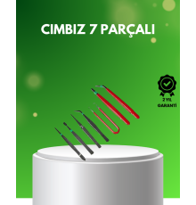 7 Parça Hassas Çelik Cımbız Seti Elektronik ve Saat Tamiri İçin