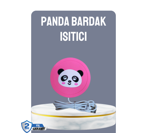 Silikon Hayvan Figürlü USB Bardak Altlığı Isıtıcısı 1.2m Kablolu 60° Isı Koruma