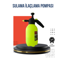 Ayarlı Nozullu 2L Basınçlı El Püskürtücü Jant Cam Temizlik Cila İçin