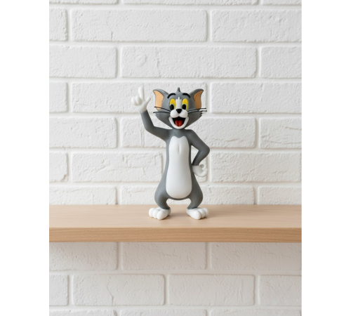 22 cm Tom Figürü Çizgi Karakter Biblo Koleksiyonluk Dekoratif Obje