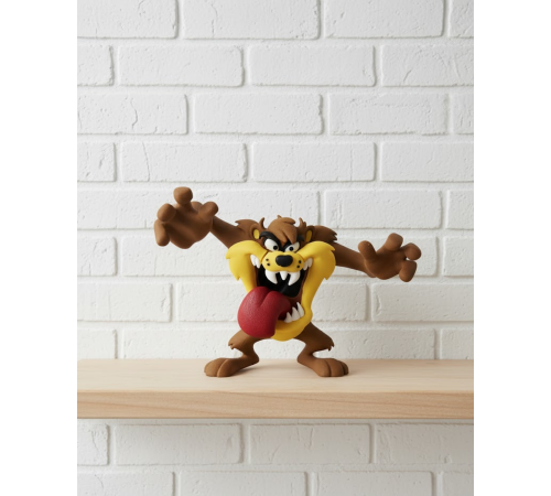 15 cm Tazmanya Canavarı Figürü Çizgi Karakter Koleksiyonluk Biblo